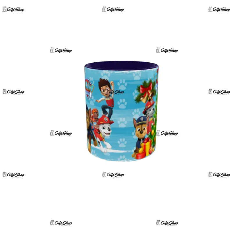 Paw patrol christmas, cana ceramica, 330ml, model cgs1766